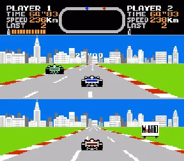 Final Lap (Japan) screen shot game playing